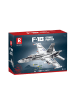Reobrix 33022 Kampfjet Klemmbaustein Flugzeug 1387 Teile