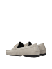 Versace Grau Leder Slip-On Loafer