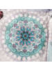 Traumschloss Comfort Flanell Bettwäsche - Namee - Mandalas und Federn, pastellfarben in weiß