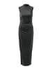 Oui Maxikleid in silver black