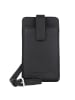 LIEBESKIND BERLIN Harris Handytasche Leder 10 cm in black