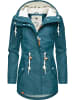 ragwear Regenmantel Monadis Rainy Intl. in Deep Ocean