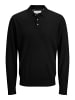 Jack & Jones Gestricktes Polo in Black