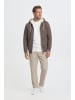 BLEND Kapuzensweatjacke BHHulker in Braun