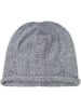 styleBREAKER Oversize Strickbeanie mit Rollrand in Grau