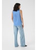Kaffe Ärmellose Bluse KAciara Regular fit in Ultramarine