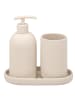 eluno Bad-Accessoires Set CERANO 3tlg. ca. 8 x 18 x 8 cm (B/H/T)