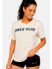 Only Play T-Shirt 'Font' in beige
