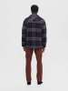 Selected Langarmhemd in Navy Blazer