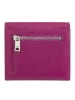 DuDu Malaita Geldbörse Leder 11 cm in fuchsia