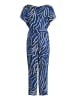 Betty Barclay Jumpsuit mit Eingrifftaschen in Blau/Blau
