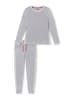 Schiesser Pyjama Casual Nightwear in Grau