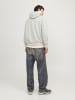 Jack & Jones Kapuzenpullover in Mineral Gray