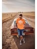JP1880 Kurzarm T-Shirt in orange