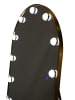 Mauro Ferretti Hollywood-Standspiegel mit LED-Beleuchtung, 70 x 45 x 170 cm