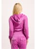 Juicy Couture Juicy Couture Zip-Kapuzenpullover in rosebud