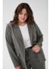 KAFFE curve Blazer KColia Loose fit in Grey Melange