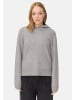 Camel Active Strickpullover mit Kapuze in Grau