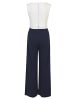 Vera Mont Jumpsuit mit weitem Bein in Dark Blue/Cream