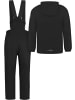 Normani Outdoor Sports Kinder WinterSet Thermohose und Thermojacke in Schwarz