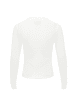 leo selection Damen Strickpullover in Weiss