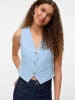 Vero Moda Weste in Cashmere Blue