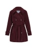 DreiMaster Women Coat in burgundy