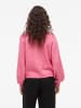 Vila Modischer Strick-Cardigan mit Knopfleiste und Rippbündchen漏 in Pink