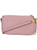 Guess Umhängetasche Izzy Peony Double Pouch Crossbody in Apricot Rose Logo