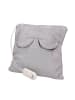 Adler Europe Adler AD 7403 Elektrisches Heizkissen 38 x 38 cm mit 2 Temperaturstufen - Grau in Grau