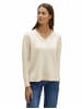 Street One V-Kragen Pullover für Damen in uni