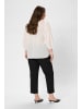 KAFFE curve Langarm-Bluse KCjolana Regular fit in Chalk