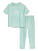 Playshoes UV-Schutz Bade-Shirt 1/2-Arm Surf-Bus m. Legging in mint