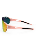 YEAZ SUNGLOW sport-sonnenbrille weiß/blau in pink / rosa