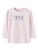 name it Langarmshirt Glitzerprint Nmfolinas in cherry blossom