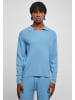 Urban Classics Urban Classics Herren Ribbed Oversized Longsleeve in horizonblue
