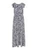 IZIA Damen Maxikleid Mit Print in Schwarz