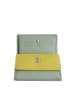 VARGU Echtleder Geldbörse IVENA 1 in sage green - lime green
