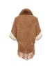 NALLY Damen Poncho in Beige