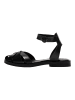 Fly London Sandalen in Schwarz/Schwarz