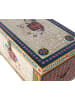 Giner y Colomer Handbemalte Truhe aus Mangoholz in Multicolored
