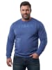 Men Plus Kurzarm T-Shirt in atlantikblau