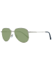 Serengeti Unisex Sonnenbrille Rund Gold