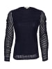 Soaked in Luxury Langarm-Bluse SLSolveig Slim fit in Night Sky