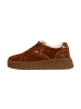 Divine Factory Alénoa-Sneaker aus Leder Braun