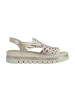 rieker Plateau Sandaletten in Beige