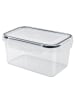 relaxdays 12 x Vorratsdosen in Transparent - 0,8 l