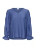 KAFFE curve Langarm-Bluse KCrya Regular fit in Ensign Blue CC