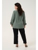 KAFFE curve Langarm-Bluse KCelse Regular fit in Balsam Green