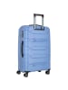 Polestream Strz by Asteroid 4 Rollen Trolley L 74 cm mit Dehnfalte ice blue